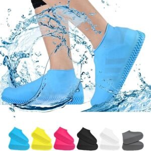 Waterproof Silicone Shoe Covers Reusable Non-Slip Rain Shoe Cover