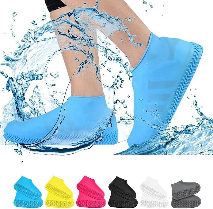 Waterproof Silicone Shoe Covers Reusable Non-Slip Rain Shoe Cover